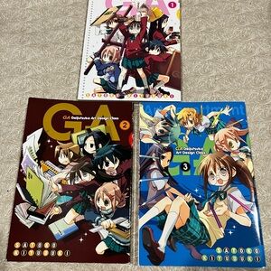 GA Geijutsuka Art Design Class Manga Set